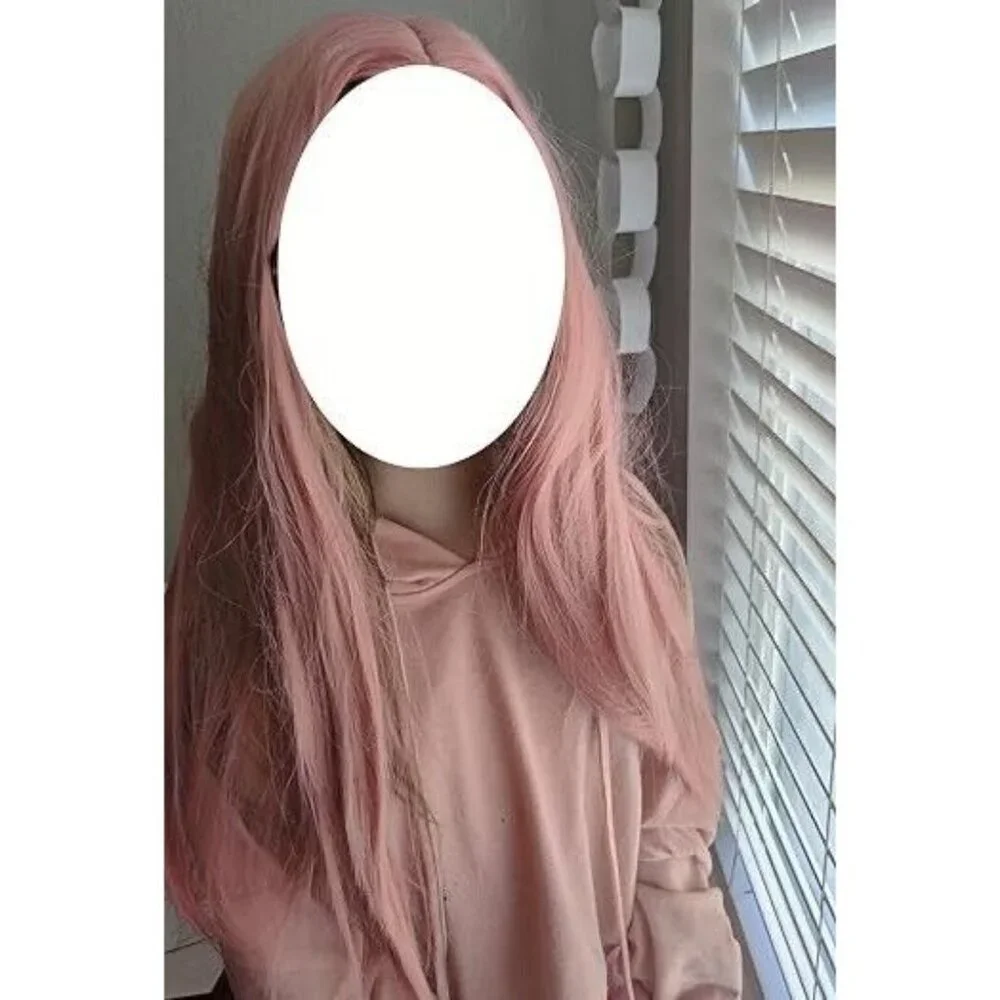 Pink Wig Full 24
